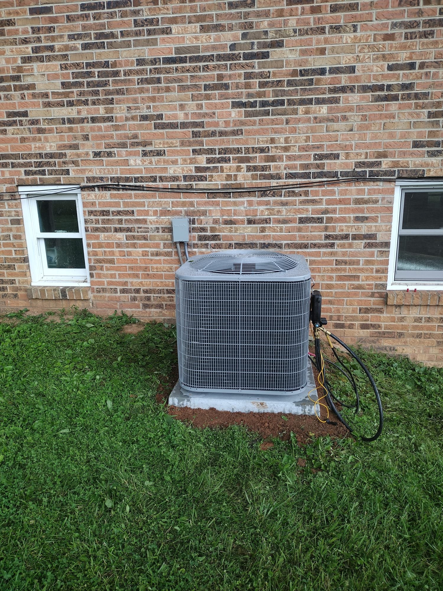 New Outdoor HVAC Unit
