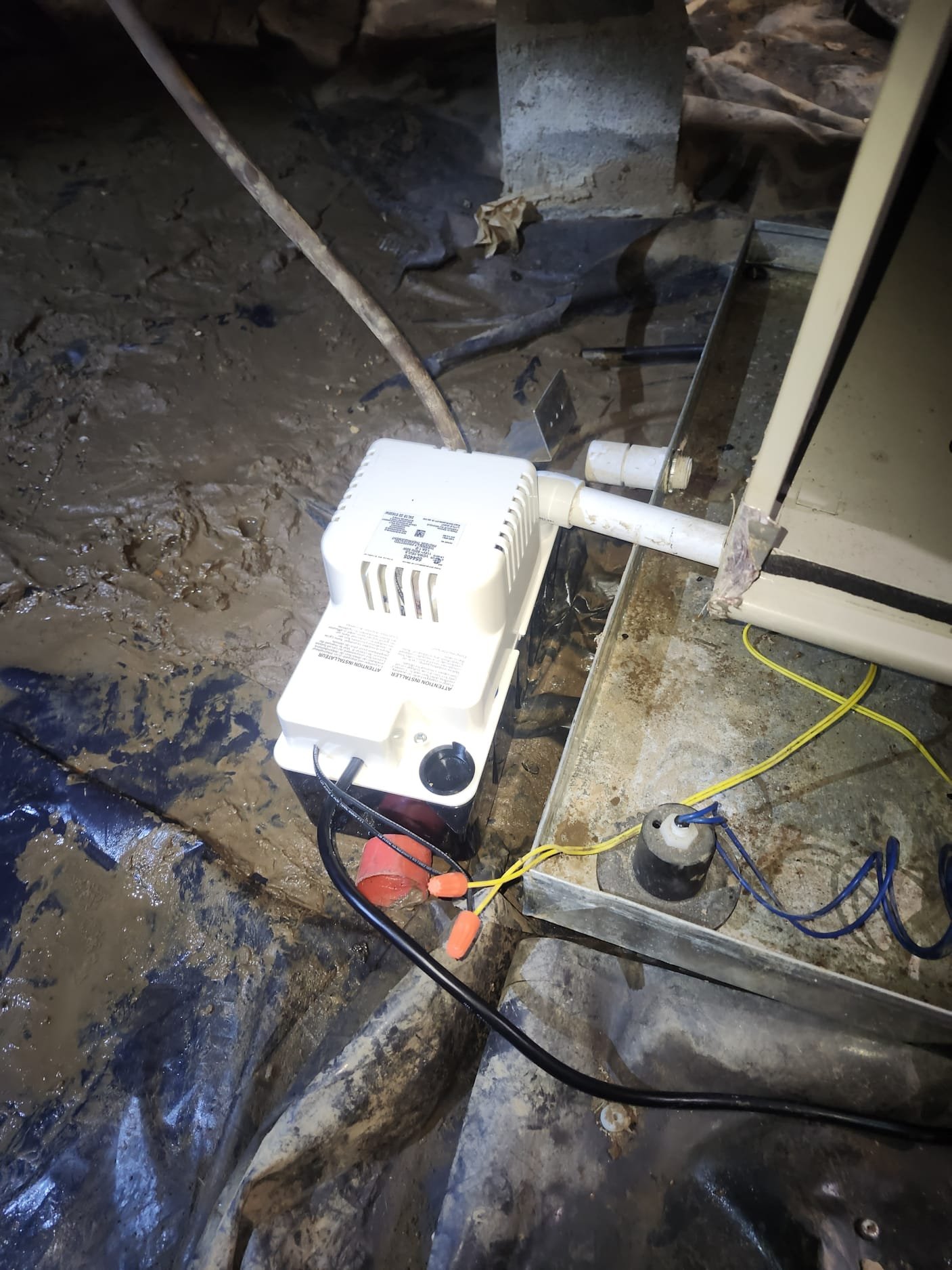 Condensate Pump Setup