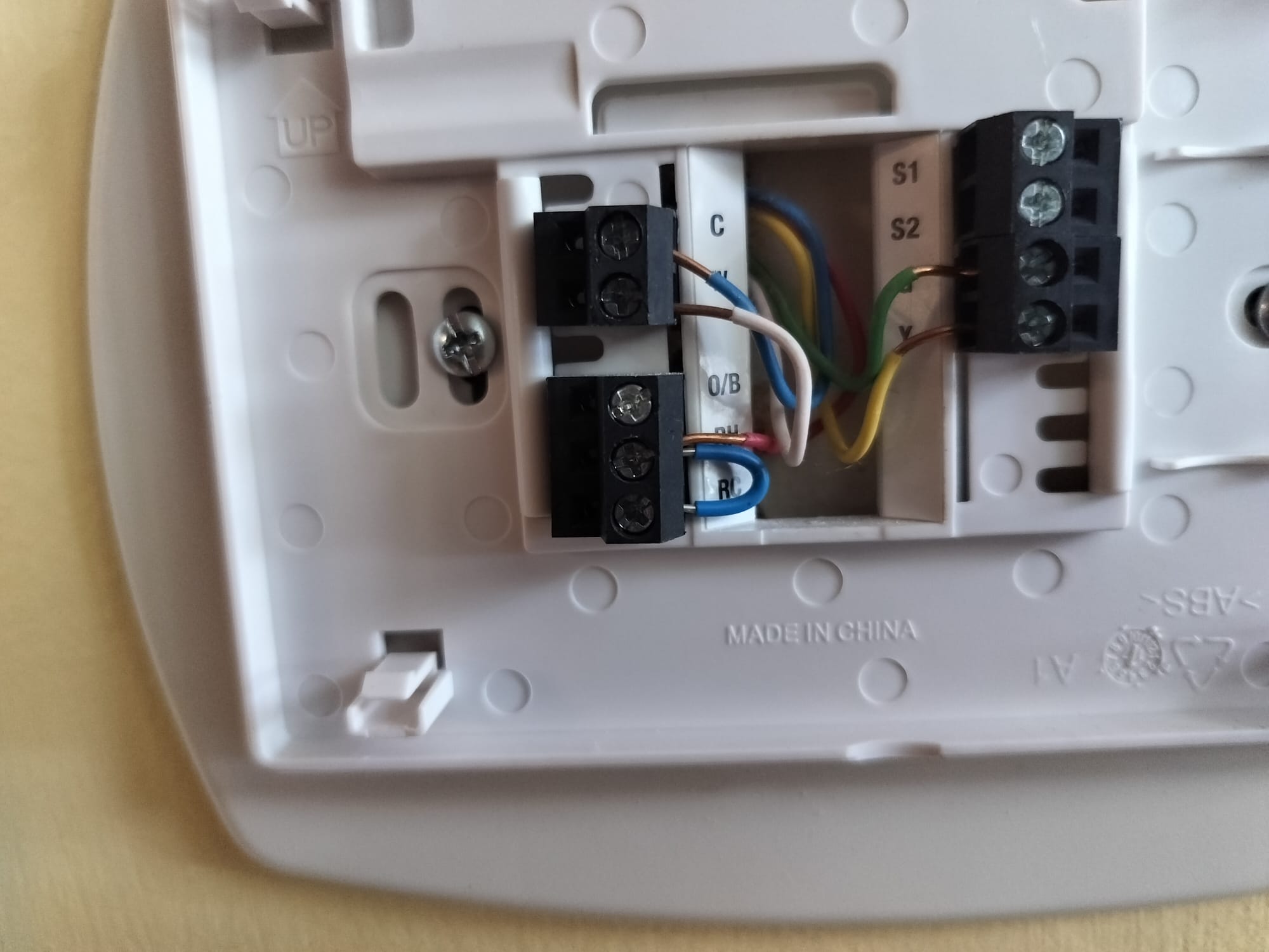 Thermostat Backplate Installation