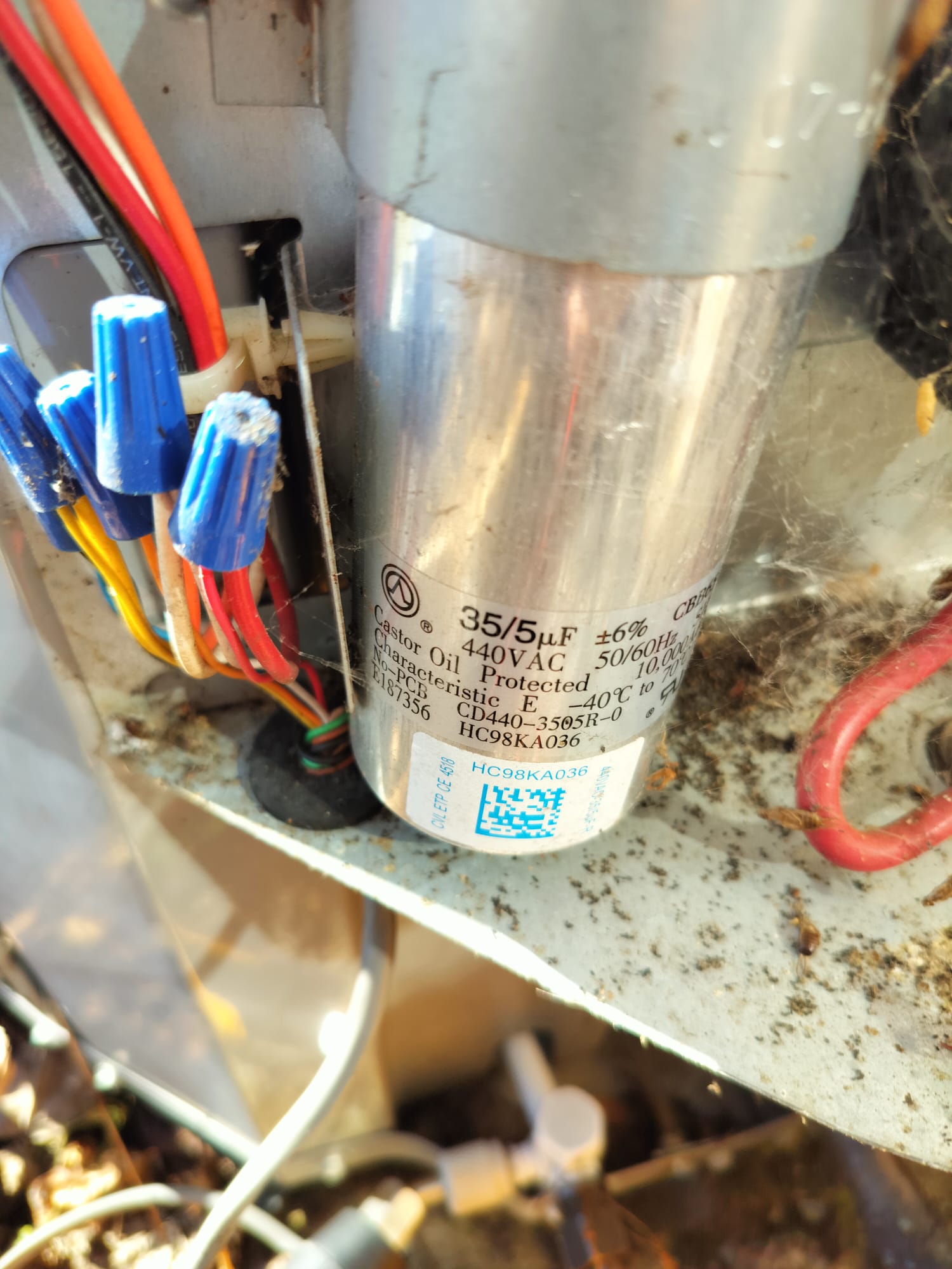 New Run Capacitor Installed