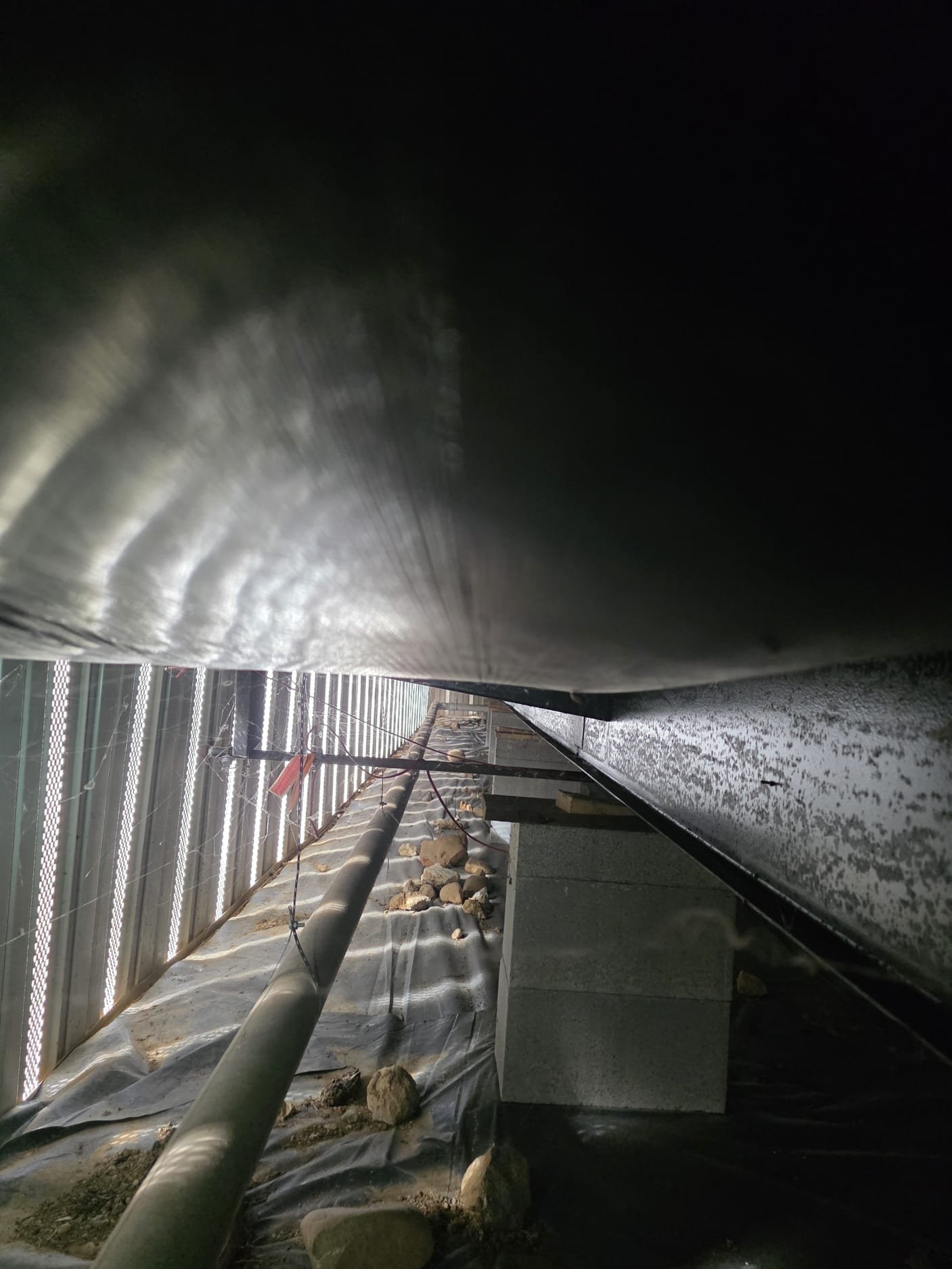 Crawl Space with New Piping