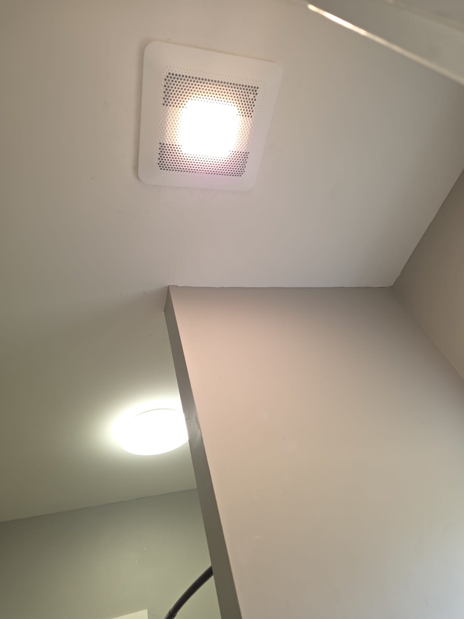 Finished Ceiling Fan-Light Combo Fully Functional