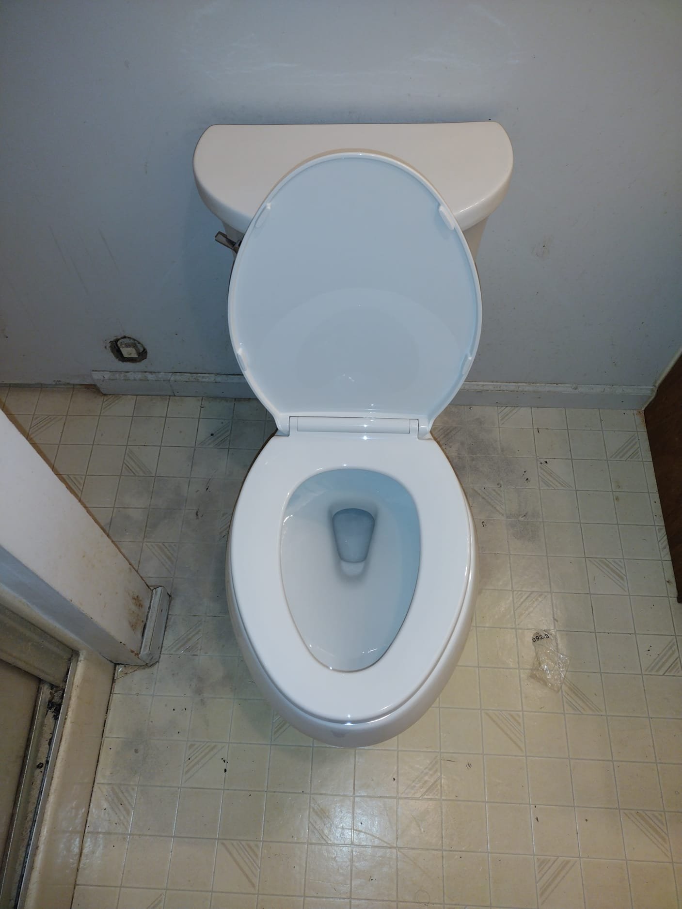 Spotless New Toilet in Guest Bath