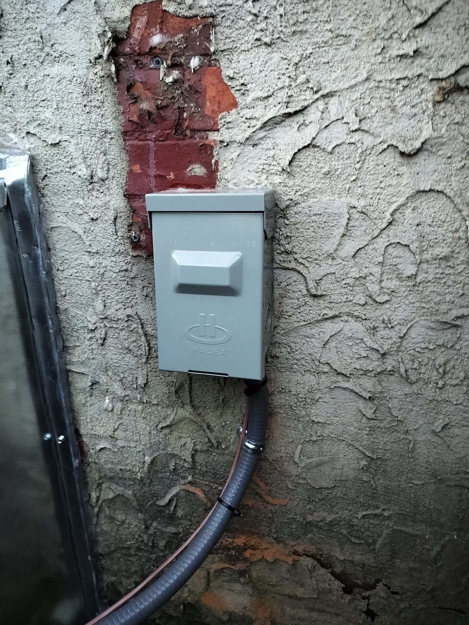 New Electrical Disconnect Box