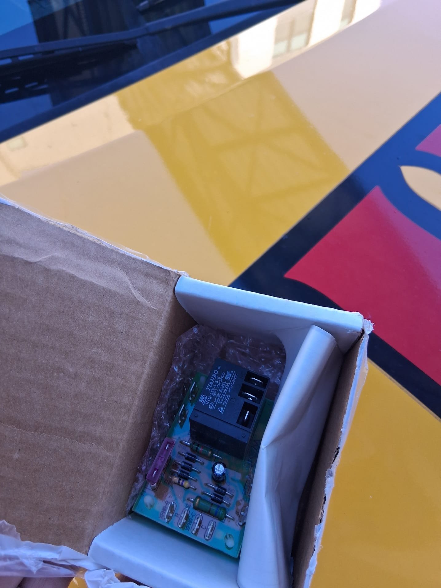 New HVAC Control Board Ready for Installation