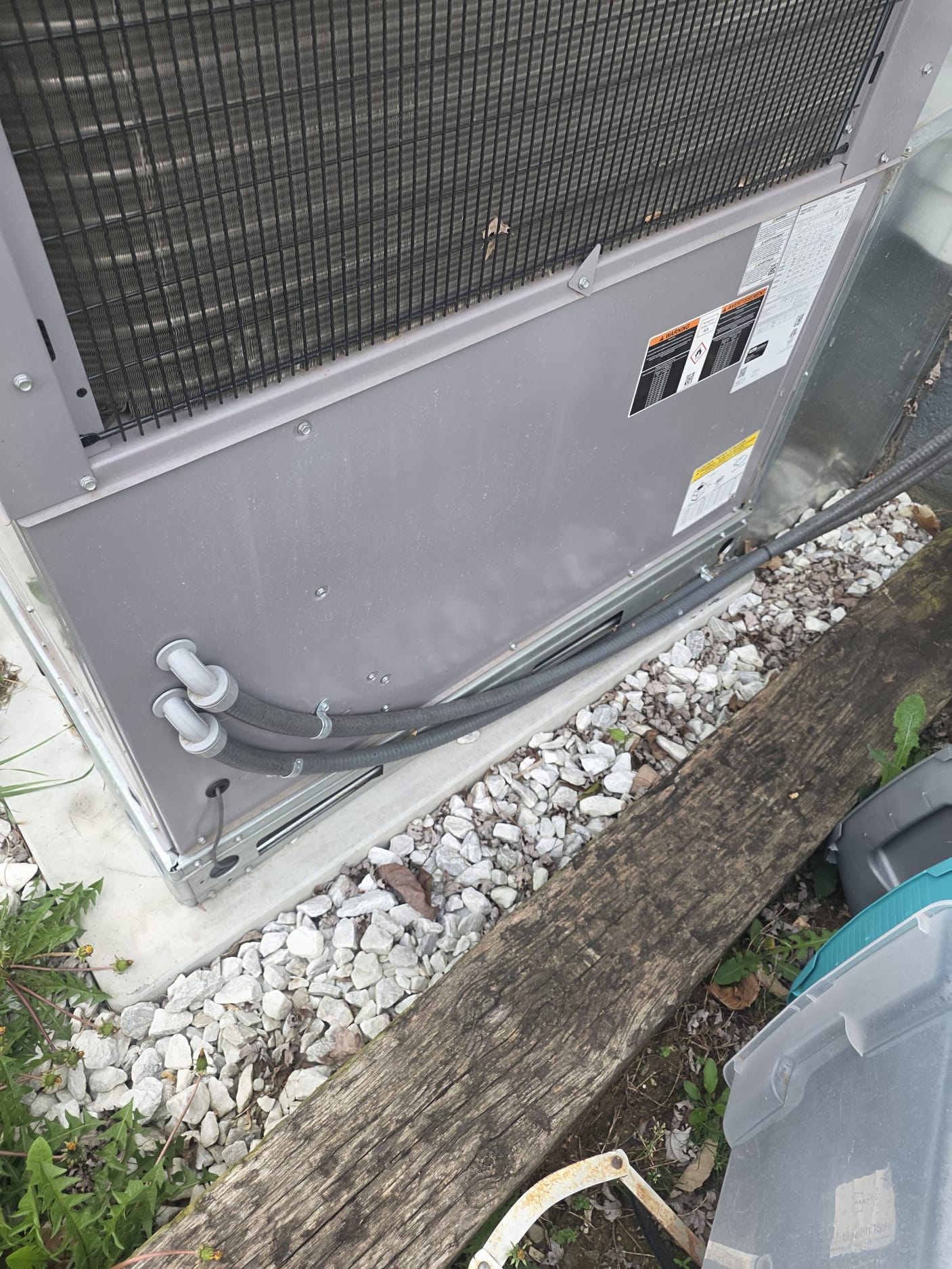 New Outdoor Unit Installation