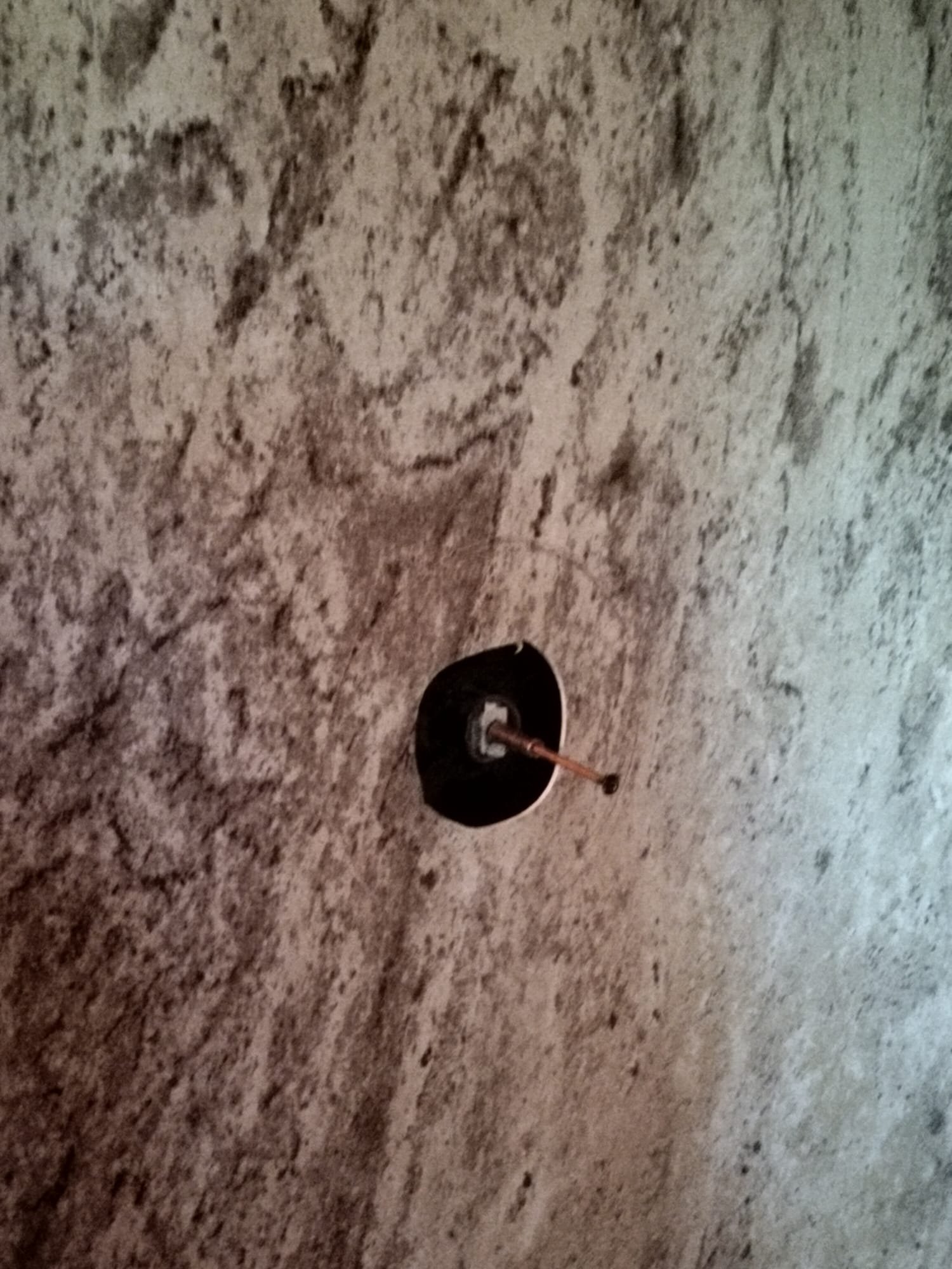 Newly Installed Copper Pipe