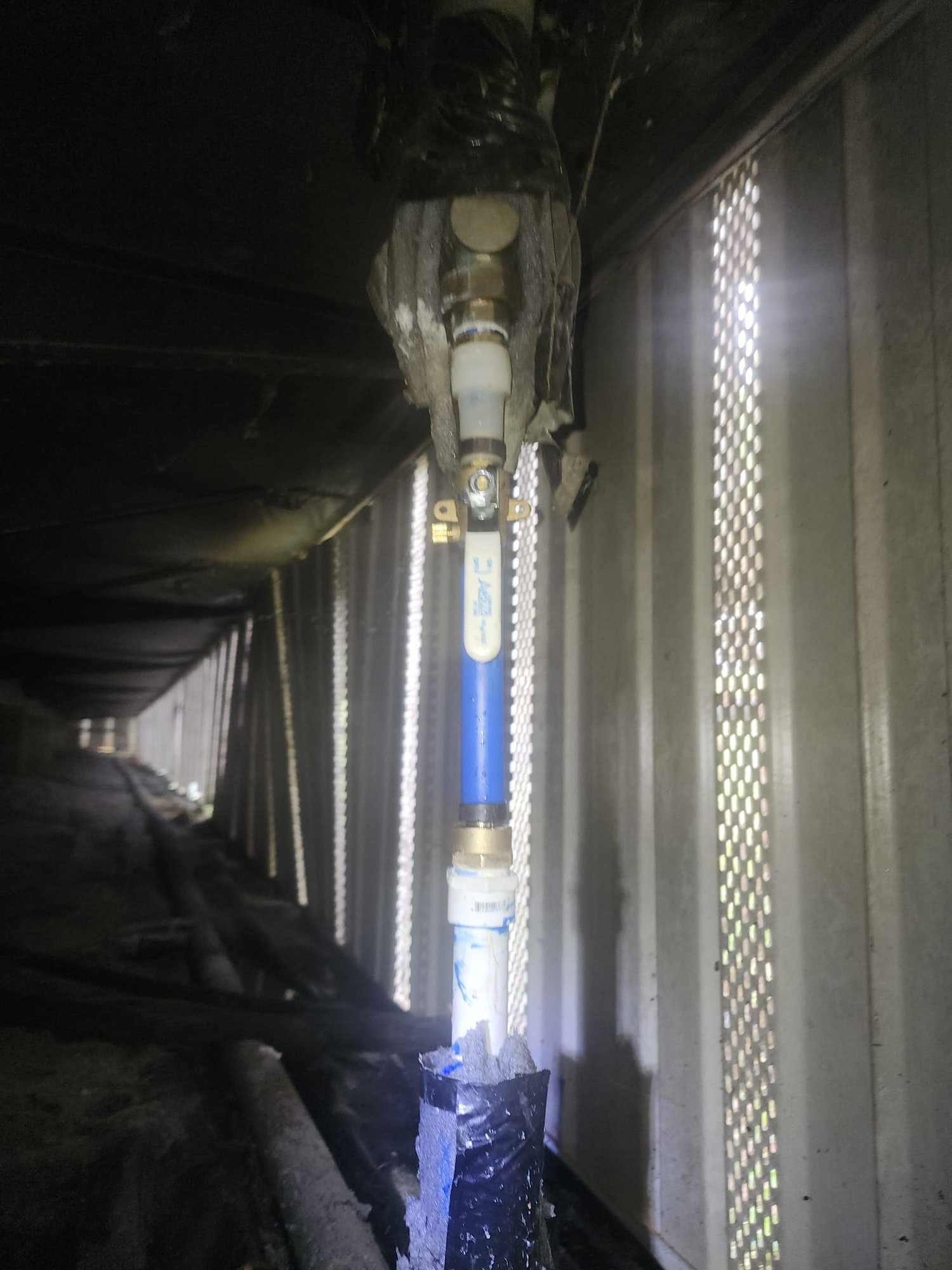 How a Hidden Spray Leak Under a Home Was Quickly Fixed in Lenoir City