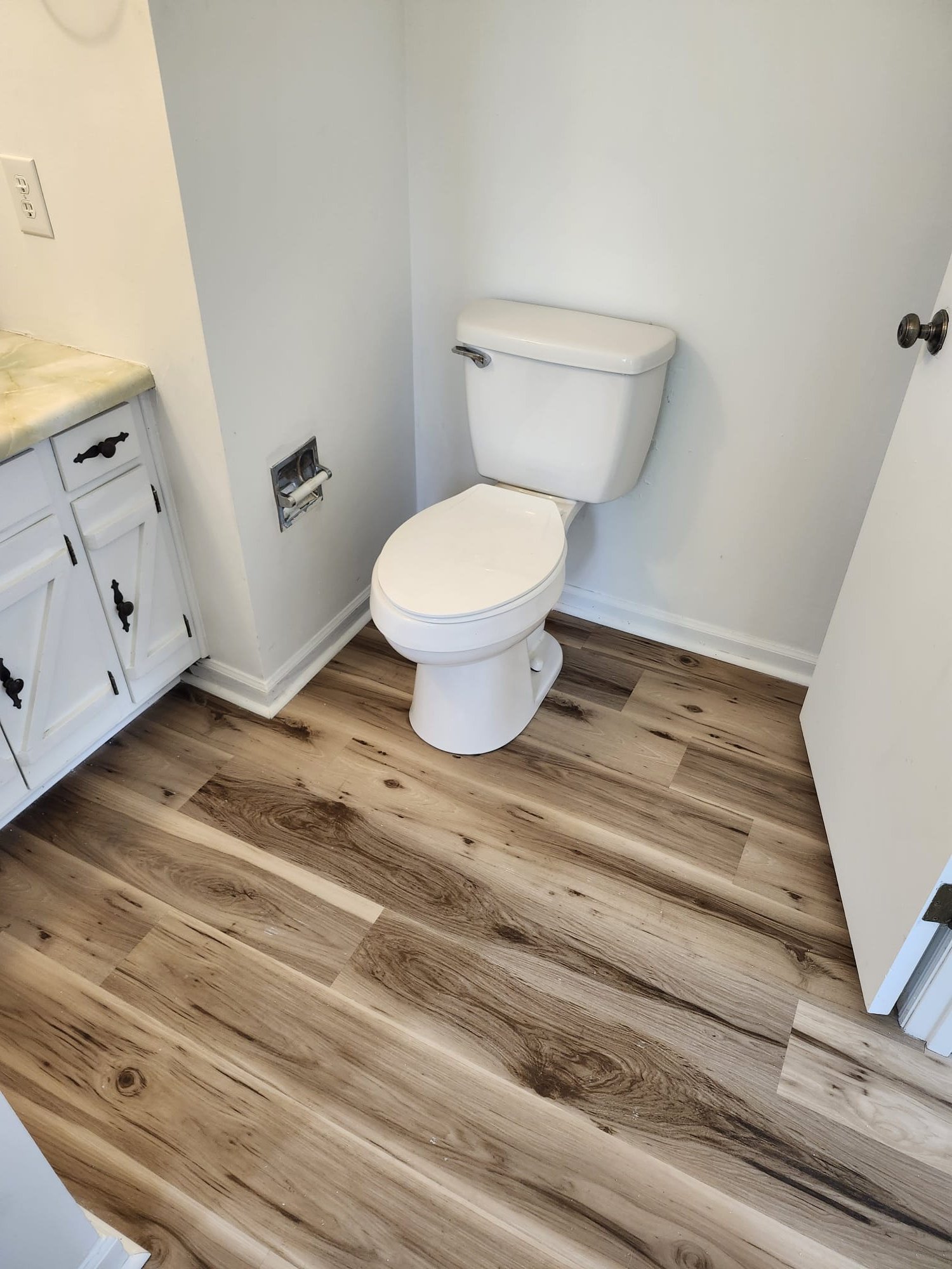 Fresh Toilet Installation