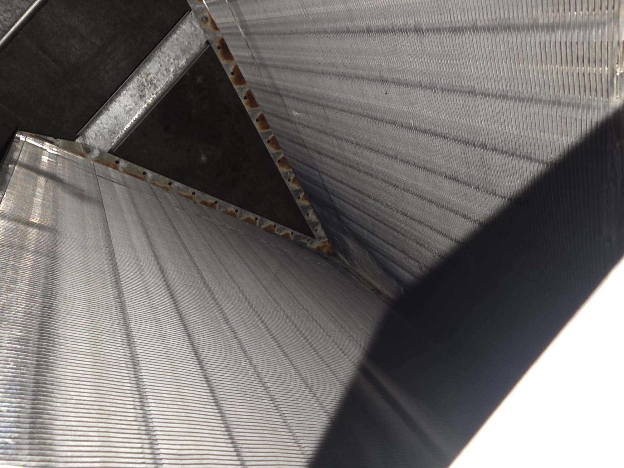 Clean evaporator coil after professional service