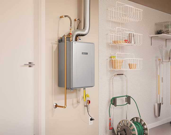 tankless water heating system 